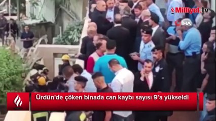 Ürdün'de çöken binada can kaybı sayısı 9’a yükseldi