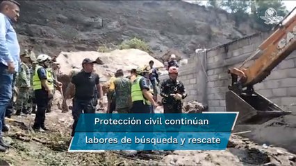 Se derrumba barda de un panteón en Cuernavaca; rescatan a 4 personas entre ellas un bebé