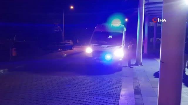 Köpeklerin saldırısından kaçarken ticari taksinin çarptığı genç ağır yaralandı