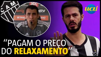 Atlético: Fael diz que desempenho não melhorou com Cuca
