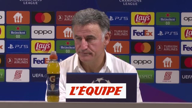 Galtier après Maccabi Haïfa-PSG : «Surpris ? non» - Foot - C1