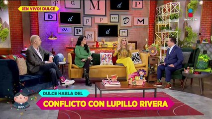 Dulce aclara todo sobre su pleito con Lupillo Rivera