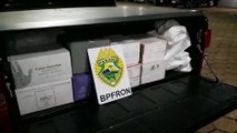 BPFron apreende cerca de R$ 5 mil em vinhos e R$ 3 mil em cigarros eletrônicos