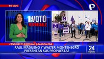 Voto Responsable: Walter Montenegro y Raúl Madueño explican sus propuestas para Magdalena