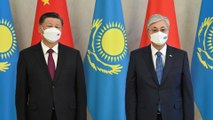 Chinese President Xi Jinping arrives in Kazakhstan on first trip abroad since pandemic began