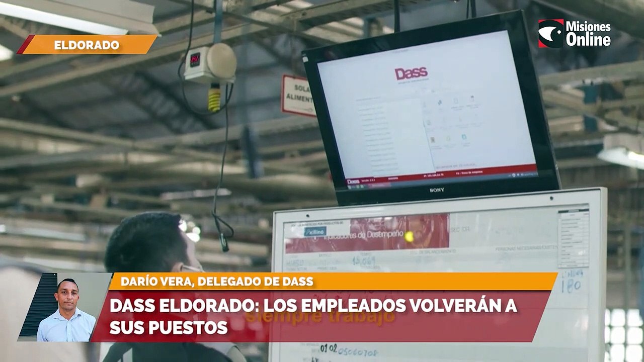 Hubo acuerdo en la planta de Dass en Eldorado