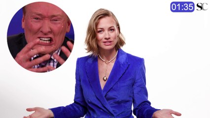 Yvonne Strahovski Tries to Recap Serena's Worst Moments in "The Handmaid's Tale" In Under 2 Minutes