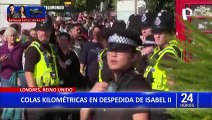 Reino Unido: miles de personas hacen largas colas para despedir a Isabel II