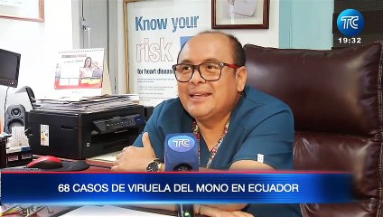 Ecuador suma 68 casos de viruela del mono en Ecuador