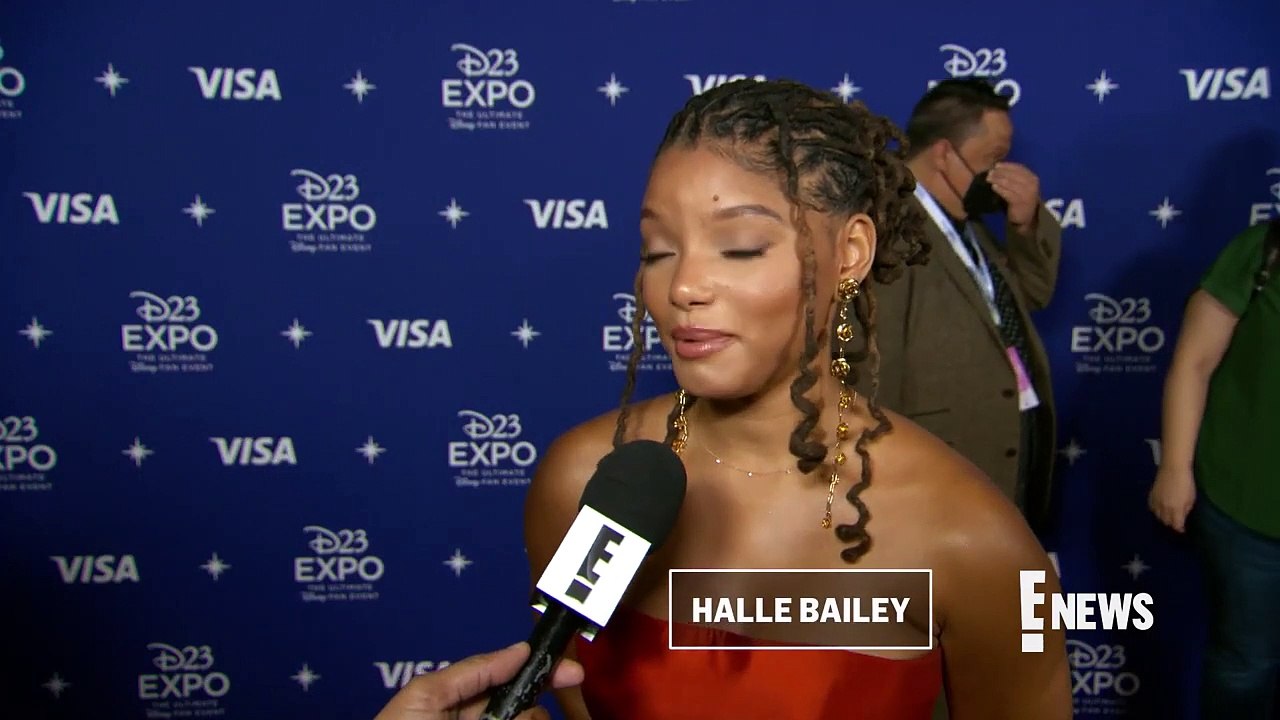 Halle Bailey Talks Pressure of Becoming Disney's Ariel _ E! News