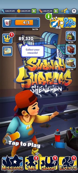 Surway surfers ko hack kiya short video