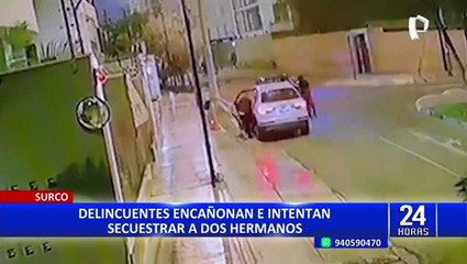 Delincuentes intentan secuestrar a dos hermanos: “Llamé a la policía y llegaron una hora y media después”