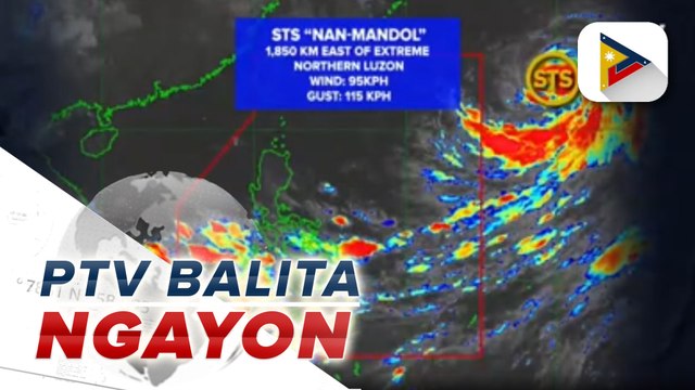 Bagyo sa labas ng PAR, lumakas pa