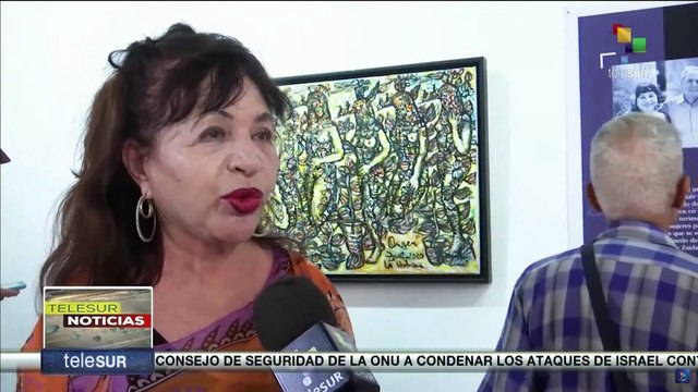 Artistas visuales cubanos rindieron homenaje a Eusebio Leal