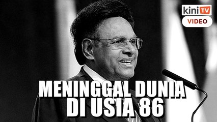 Télécharger la video: Bekas Presiden MIC, Samy Vellu meninggal dunia