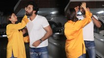 Alia Bhatt Ranbir Kapoor की Care करते Video Viral,पति के बालों को संवारती आई नजर | *Entertainment