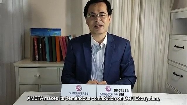 Dr. Cai Zhichuan, President of Asian Blockchain Society, wishes XMETA a breakthrough on Metaverse.