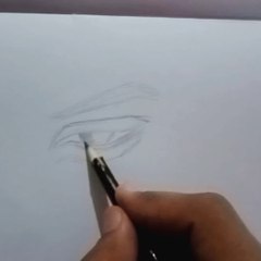How to draw Realistic eye drawing