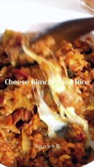 Cheese Bacon Kimchi fried Rice