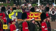 Prince Harry and Prince William Walk Behind Queen Elizabeth's Coffin