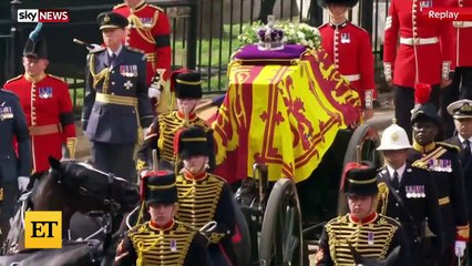 Prince Harry Cries During Queen Elizabeth's Service