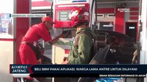 Beli BBM Pakai Aplikasi di Grobogan, Warga Lama Antre Untuk Dilayani