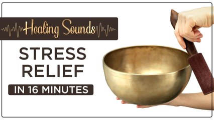 Relaxing Music For Stress Relief | Sound Healing With Crystal Bowls | Sound Bath