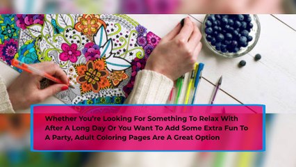 Adult Coloring Printable Pages