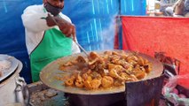 40 साल पुराना Patna Ka Sabse Famous Tawa wala Litti Chicken in Patna Boring Road Street Food Patna