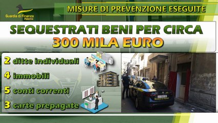 Palermo, sequestrati beni per 300 mila euro a un esponente della famiglia mafiosa del Borgo Vecchio