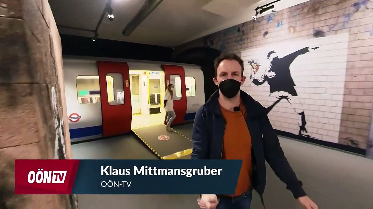 _The Mystery of Banksy - A Genius Mind_ in der Linzer Tabakfabrik