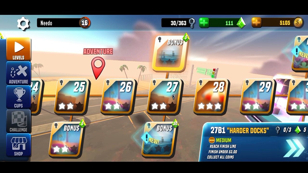 Stunt car extreme Gameplay - Docks cup Gameplay - Car stunt extreme - Car stunt game - Stunt car game