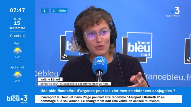 Violences conjugales : Valérie Létard propose d'une aide financière d'urgence pour les victimes