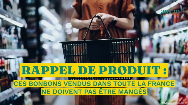 Rappel de produits : ces bonbons vendus dans toute la France ne doivent pas être mangés