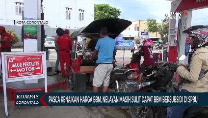 Descargar video: Pasca Kenaikan Harga BBM, Nelayan Masih Sulit Dapat BBM Bersubsidi Di SPBU