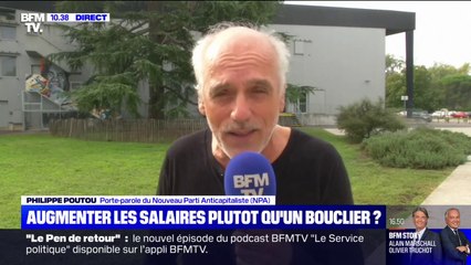 Philippe Poutou: "Aujourd'hui, il y a besoin d'une véritable augmentation des salaires"