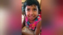 little girl singing