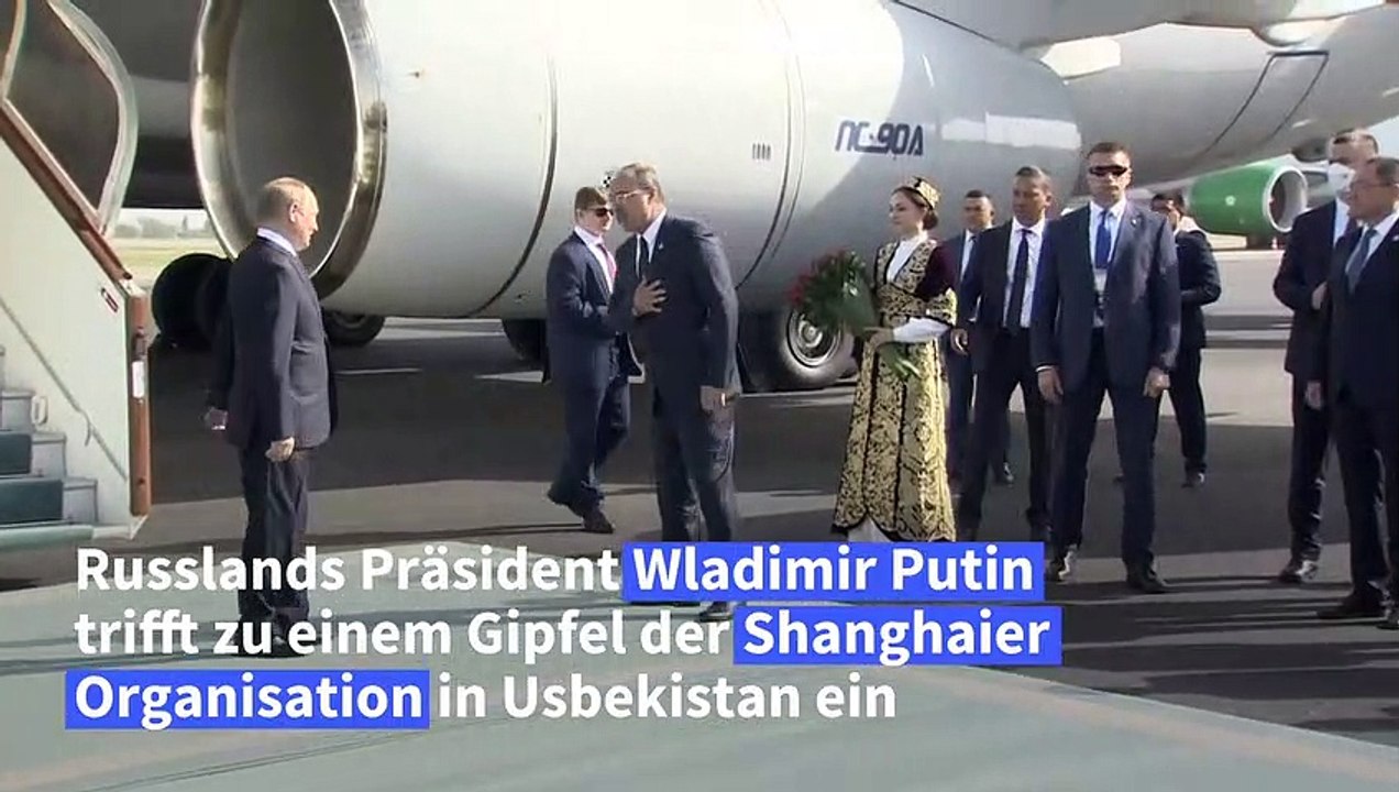 Putin und Xi bei Shanghai-Gipfel in Usbekistan
