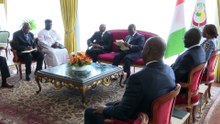 Le Chef de l’État Ivoirien a échangé  avec un émissaire du Président du Conseil militaire de transition du Tchad