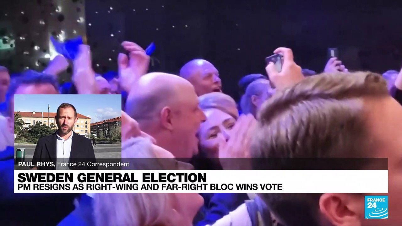 Swedish PM Andersson concedes election, right bloc prepares for power