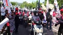BBM Naik Namun Upah Tetap Sama, FKSPN Berunjuk Rasa di Depan Kantor Gubernur Jawa Tengah!