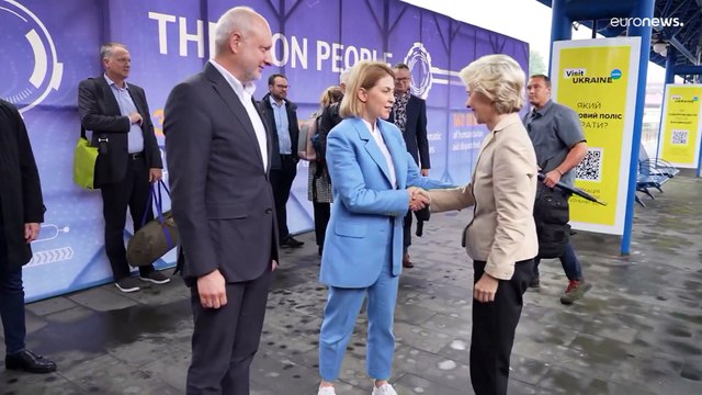 Von der Leyen, terzo viaggio a Kiev: porteremo Ucraina nel mercato unico