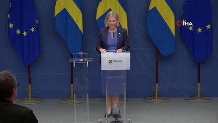 İsveç Başbakanı Andersson, istifa ediyor