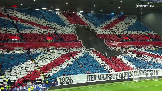 Rangers Vs Napoli 1 half champions league matchday 2