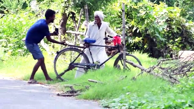 Bhojpuri Prank _ बाबा हो घरे चलह हम मरब Funny prank video हमके आपन बेटा बना ल Terending