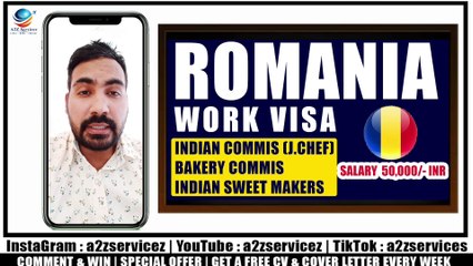 Romania work visa 2022