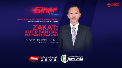 [LIVE] Zakat: Kutip banyak tapi tak pandai agih?