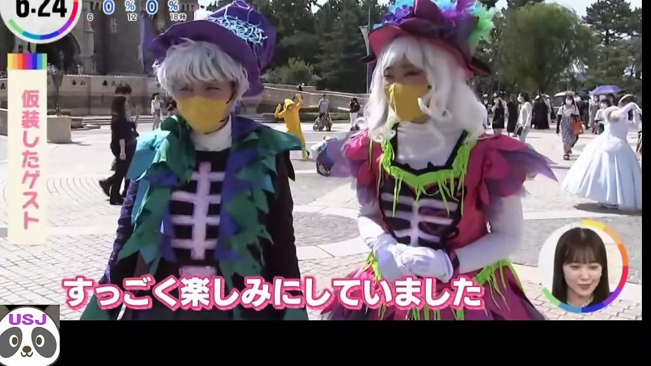 東京ディズニー ハロウィーン限定パレード3年ぶり仮装OK 20220915