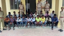 आपराधिक प्रवृत्ति के लोगों पर पुलिस ने कसा शिकंजा, 41 जनों को किया डिटेन