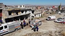 Nevşehir genel haberleri... Nevşehir'deki deprem tatbikatı gerçeğini aratmadı